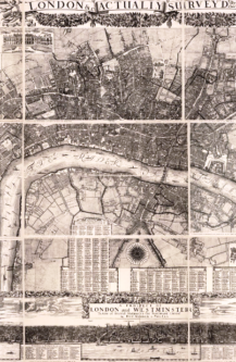 Morden and Lea’s Plan of London, 1682